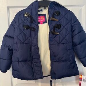 Pink Platinum girls hooded coat